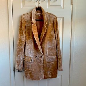 Uptown Girl Velvet Blazer
